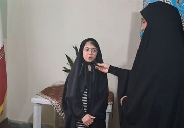 تقدیر دانش‌آموزان قائمشهری از نیروهای مسلح 