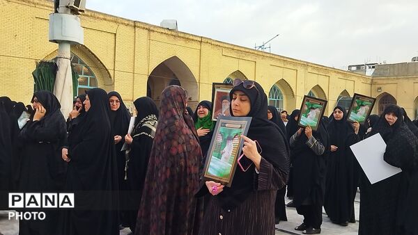 شهر نیشابور مشکی پوش شد ـ ۱ 