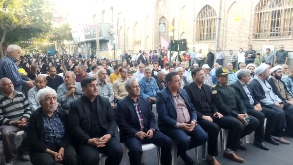 جشن وحدت و ولایت با حضور پرشور دانش‌آموزان اسکو