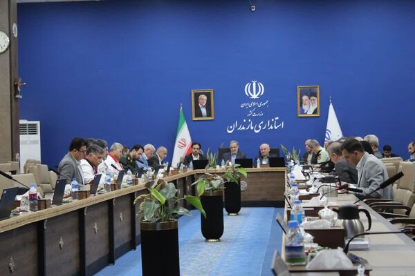 جلسه بررسی وضعیت سواحل مازندران با حضور معاون وزیر کشور