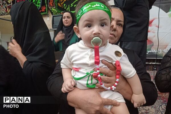 ندای «یا علی‌اصغر (ع)» از شیرخوارگان حسینی در زرقان