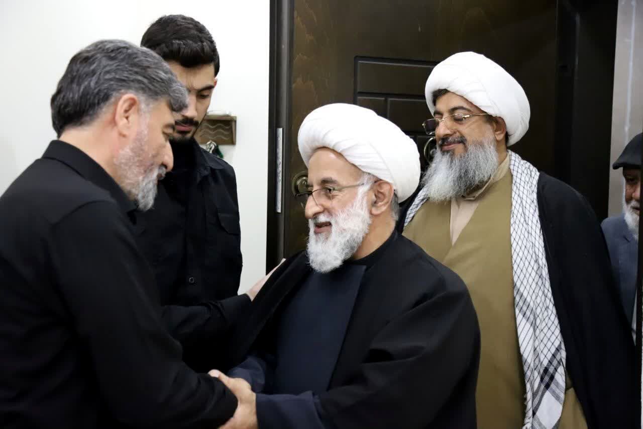 تجدید بیعت مسئولان البرزی با شهدای جنگ رمضان 