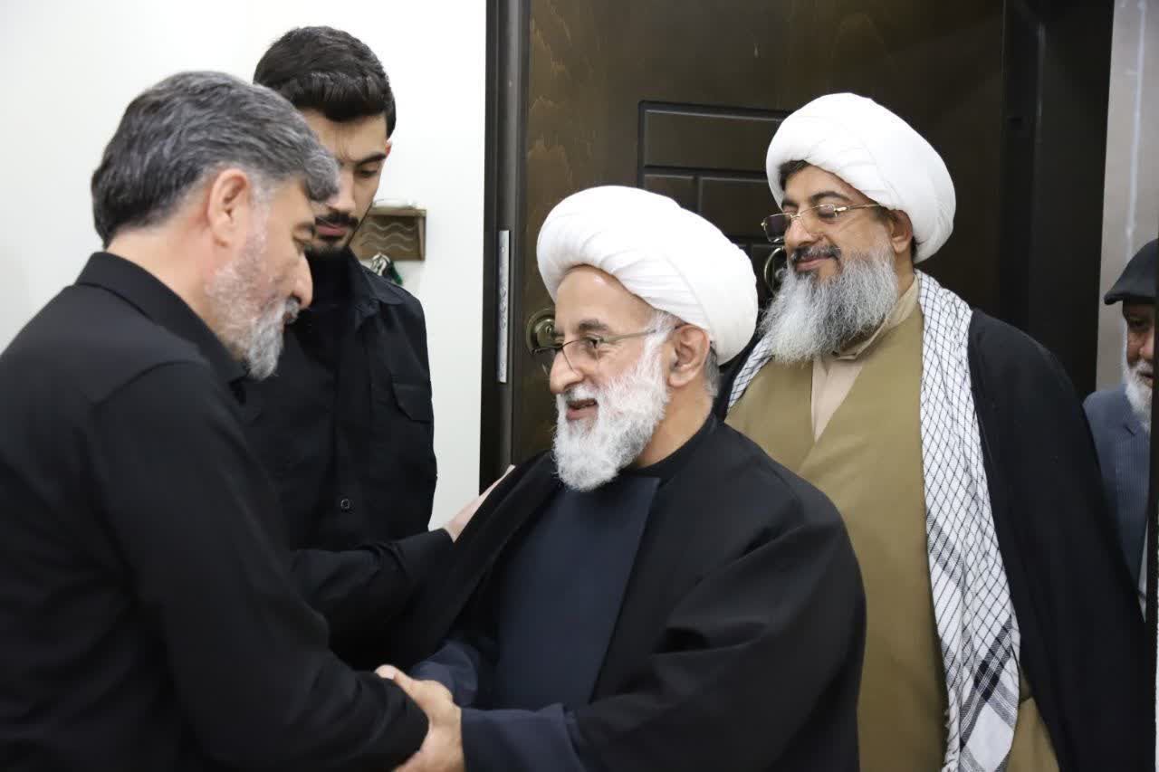 تجدید بیعت مسئولان البرزی با شهدای جنگ رمضان 