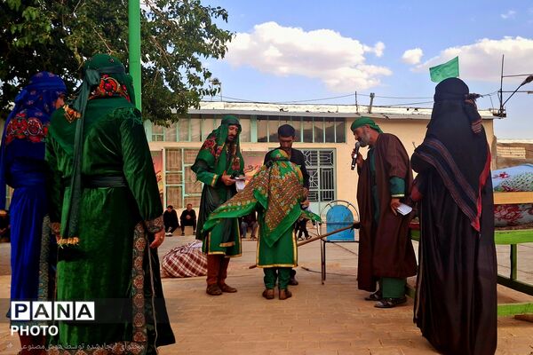 روایت عطش و وفاداری در تعزیه تاسوعای شهر بهمن