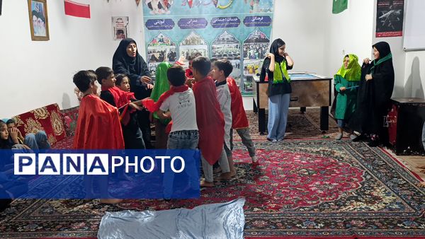 برپایی مهد آدینه نور در مسجد صاحب الزمان آشخانه 