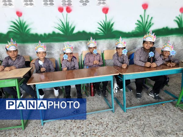 شور و شوق آغاز مدرسه؛ جشن به‌یادماندنی کلاس‌اولی‌ها در روستای مزرعه
