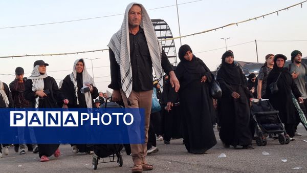 لحظه‌های ناب عاشقی در مشایه اربعین 