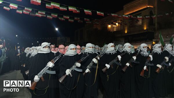 مردمان قنات قنوت قناعت در حسینه بزرگ ایران حماسه آفریدند 