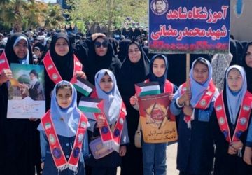 برگزاری راهپیمایی باشکوه روز قدس در شهرستان بردسکن