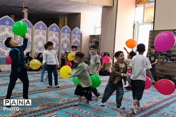 برگزاری جشن الفبای دانش‌آموزان دبستان پسرانه شیخ صدوق در مسجد جامع صباشهر