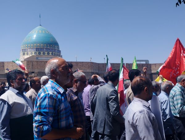 راهپیمایی جمعه‌های خشم در بیرجند