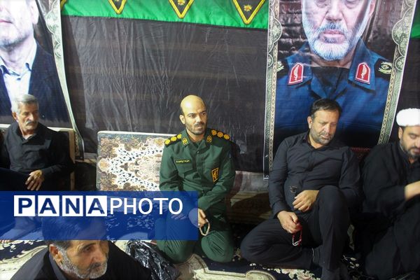 مراسم عزاداری دهه اول ماه صفر در روستای مومن آباد قم