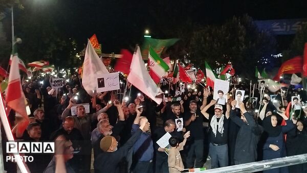 عزاداری امام حسین (ع)در صد و بیست و نهمین شب-۲