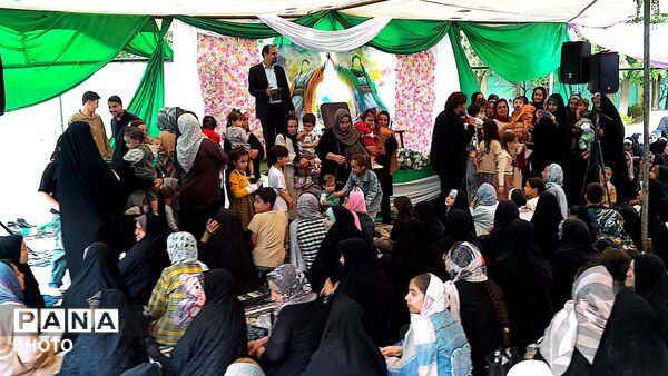جشن باشکوه عید غدیر در پارک بانوان شهرستان درگزین برگزار شد