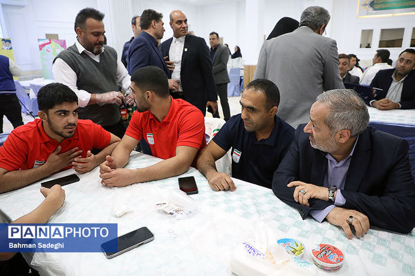 مراسم بدرقه کاروان ورزش دانش‌آموزی ایران به المپیاد جهانی با حضور وزیر آموزش و پرورش