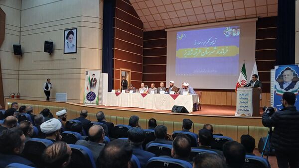آیین تکریم و معارفه فرماندار شهرستان طرقبه شاندیز 
