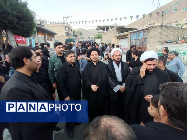 مراسم سوگواری، علم گردانی در روستای گرمدره 