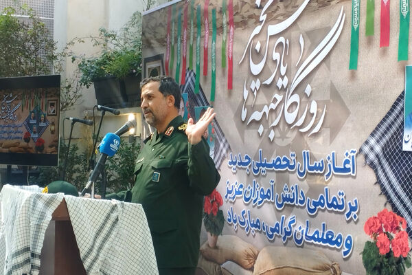 سردار باستان: باید در کنار آموزش برای پرورش نسل مومن، نخبه، توانمند و پرسشگر تلاش کرد