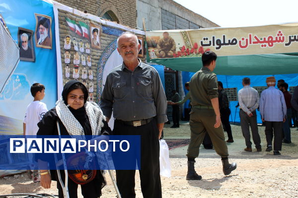 برگزاری سی و هفتمین یادواره شهدای شهر درق