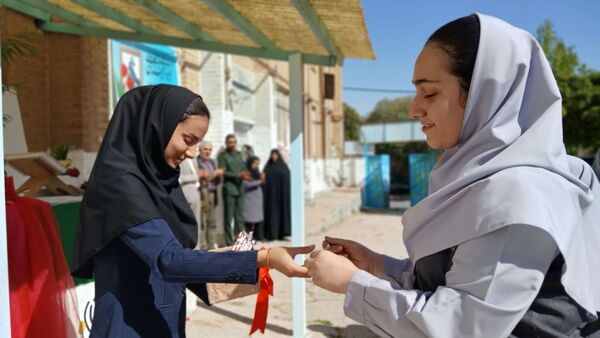ویژه برنامه هفته آتش‌نشانی؛در دبیرستان اندیشه نفیس فیروزکوه