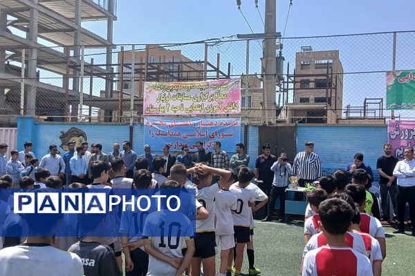 مسابقات مینی فوتبال دانش‌آموزان دوره اول ودوم ابتدایی در بهارستان‌۲