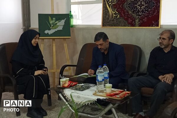 بازدید مسئولین از مدارس میزبان اسکان در بهارستان دو