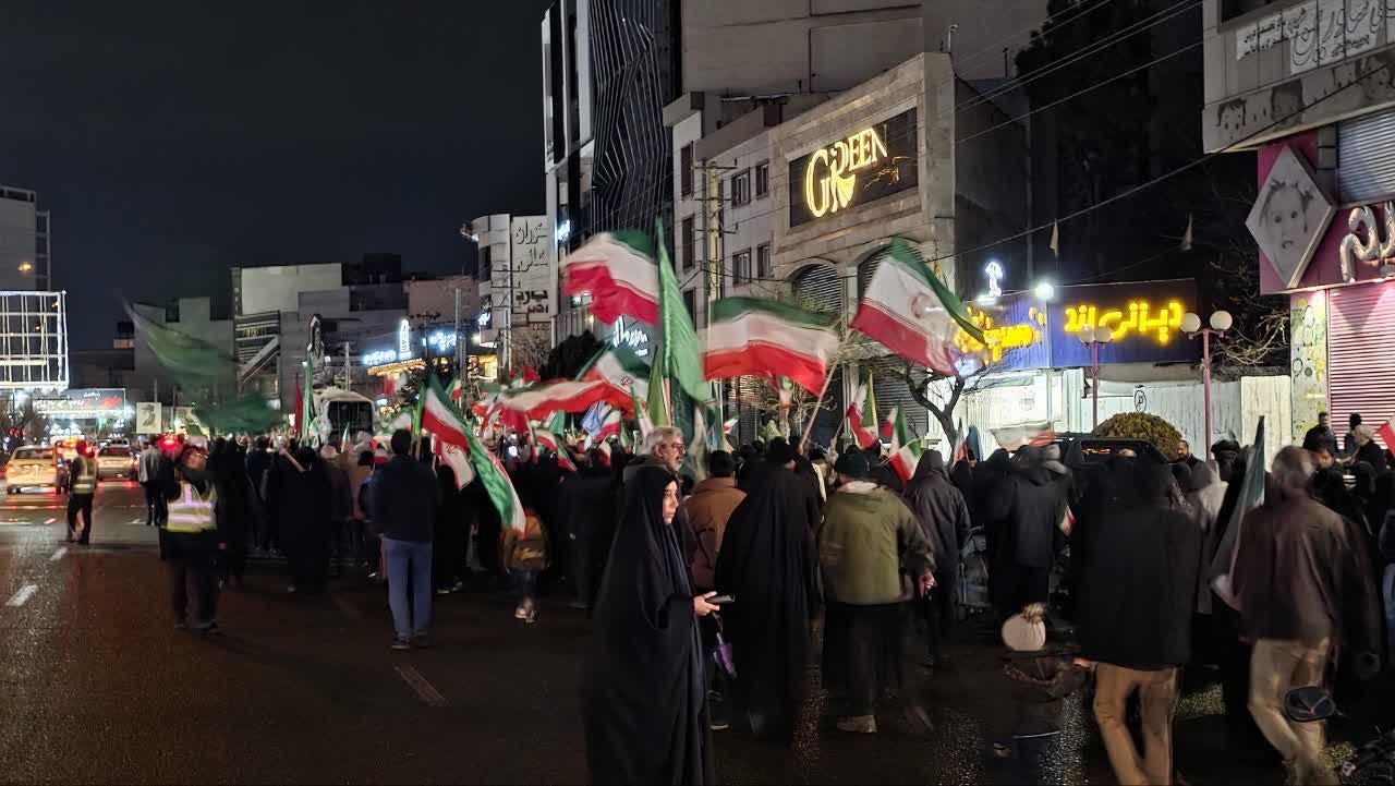 بیست و هشتمین روز از حضور پرشور و حماسی مردم رجایی شهر کرج