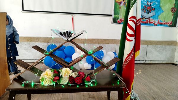 جشن قرآن کلاس اولی‌ها در مدرسه شاهد خیر سجادی 