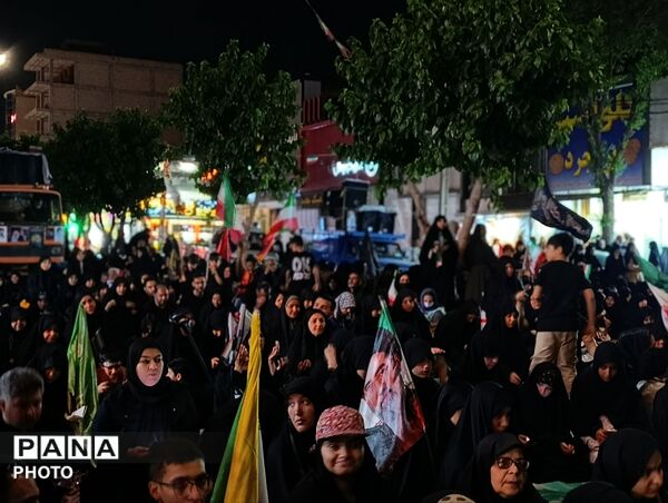 مراسم عزاداری شب دوم محرم در اجتماعات فردیس
