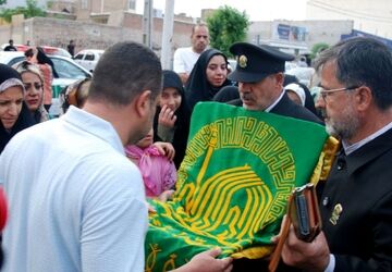 برگزاری مراسم دهه کرامت در شهر قیامدشت ری یک
