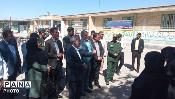آیین بازگشایی مدارس و افتتاح طرح‌های ورزشی در جلگه رخ  