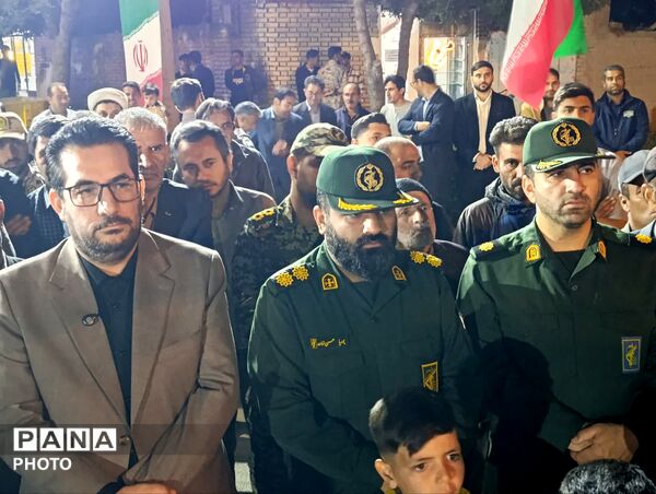 حضور مدیر کل خراسان شمالی در هفتاد و سومین شب از اجتماعات شبانه در شهر غلامان
