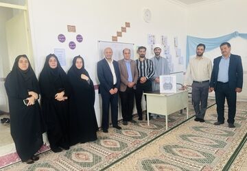برگزاری انتخابات همیاران مشاور در آموزشگاه خاتم الانبیاء خاتم