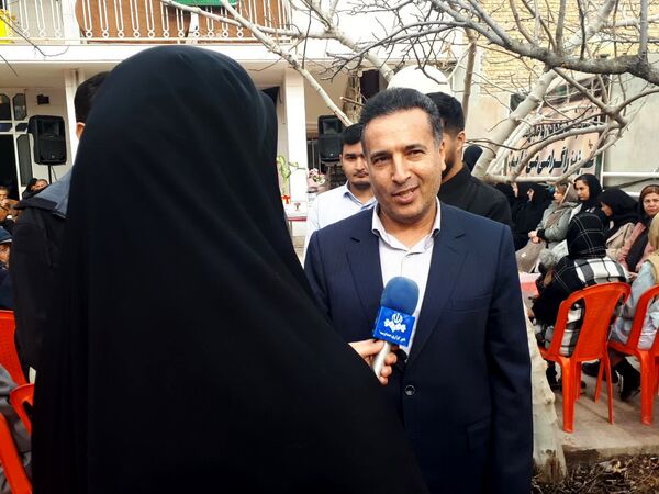 حضور سرپرست فرمانداری سملقان در خانه سالمندان این شهر
