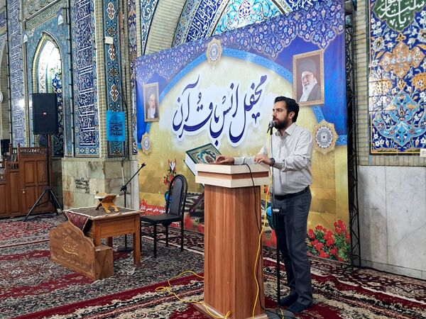 محفل انس با قرآن و میلاد با سعادت امام حسن عسکری( ع) قائمشهر