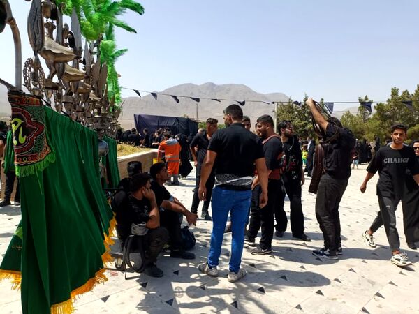 مراسم اربعین حسینی در کربلای ایران؛ باحضور پرشور زائران از سراسر کشور تا حرم مطهر حضرت سلطانعلی (ع)