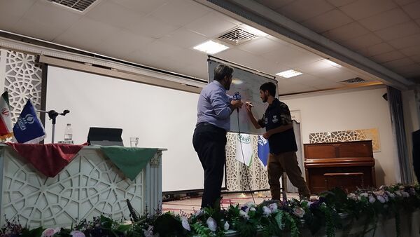 کارگاه خبرنگاری موبایلی با  مدیر عامل خبرگزاری پانا در مشهد 