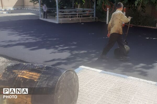 مدرسه شهید عیسی وند، آماده برای سال تحصیلی جدید با پروژه مهر