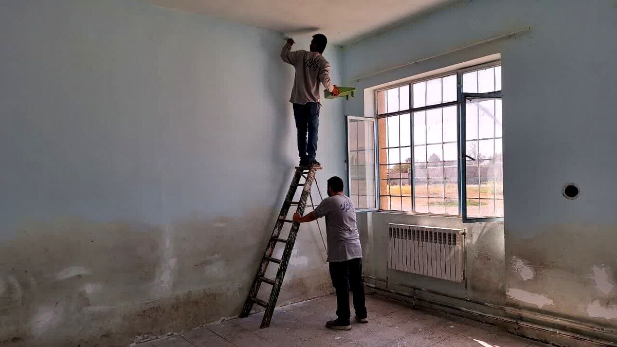 حال و هوای جهادی در آستانه بازگشایی مدارس با طرح شهید عجمیان