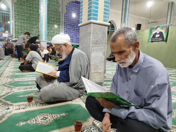 برگزاری مراسم اولین سالگرد شهادت خادم الرضا در شهر حسن آباد