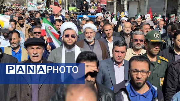 راهپیمایی 22 بهمن در قالب دوربین پانا سپیدان