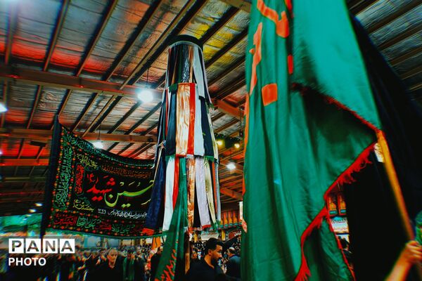 آیین سوگواری امام سجاد (ع) و سومین روز شهادت شهدای کربلا در آباده