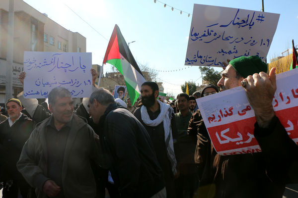 جلوه‌های حضور نوجوانان در راهپیمایی شکرانه پیروزی غزه