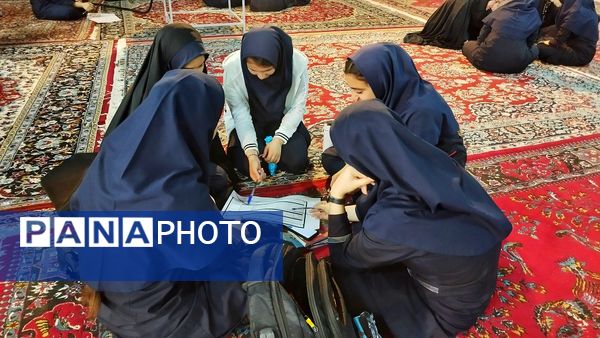 برگزاری لیگ جت دختران در مصلی بقیة اللّٰه شهرستان اشتهارد 