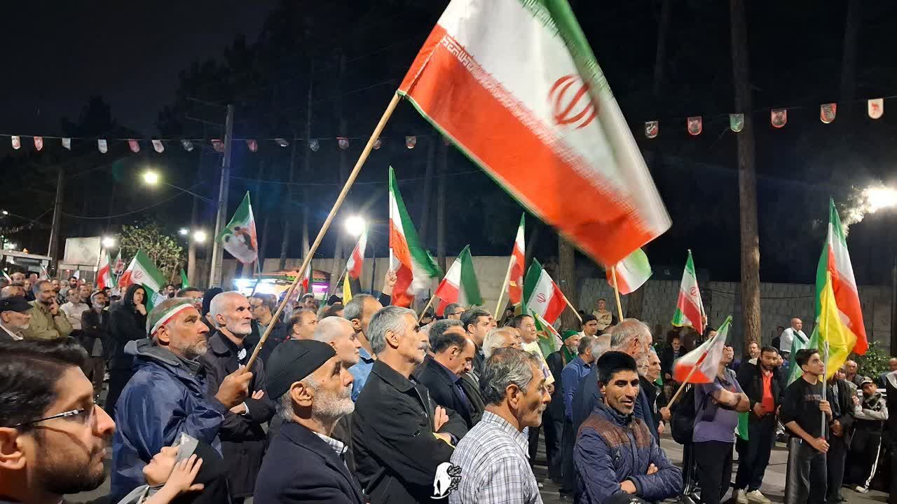 حماسه آفرینی مردم ولایت مدار شهرستان فردیس برای باری دیگر 