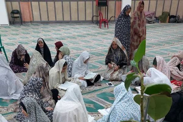 افتتاحیه اعتکاف دختران چهاردانگه