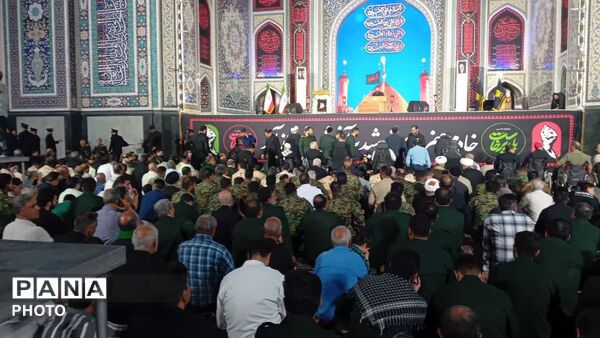 مراسم بزرگداشت قائد شهید امت اسلامی در حرم مطهر رضوی