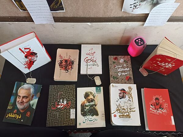 آماده‌سازی دبیرستان هاجر بیرجند برای استقبال از شهید گمنام 