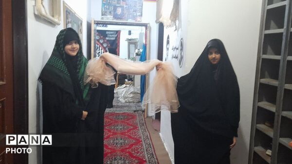  افطاری روزه اولی های دبستان نیایش در مسجد قائم‌المهدی جاهدشهر