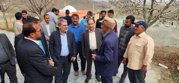 نماینده مجلس مهمان روستاییان جلگه رخ شد 